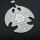 Pack X2 Vikingos De Acero Para Hombre Y Mujer Dijes Amuletos - Miniatura 16