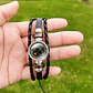 Pulsera Manilla Cuero Para Hombre Mujer Con Signos Zodiacal - Miniatura 42