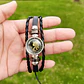 Pulsera Manilla Cuero Para Hombre Mujer Con Signos Zodiacal - Miniatura 74