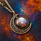 Set Combo 10 Collares Dijes Luna Galaxia Universo Nebulosas - Miniatura 4