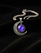 Set Combo 10 Collares Dijes Luna Galaxia Universo Nebulosas - Miniatura 7