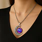 Set Combo 10 Collares Dijes Luna Galaxia Universo Nebulosas - Miniatura 9