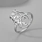 Anillo Para Hombre Y Mujer Color Oro Corazón Anatómico Hueco - Miniatura 7