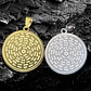 Pack X2 De Acero Para Hombres Dijes Kabbalah 72 Nombres Dios - Miniatura 15