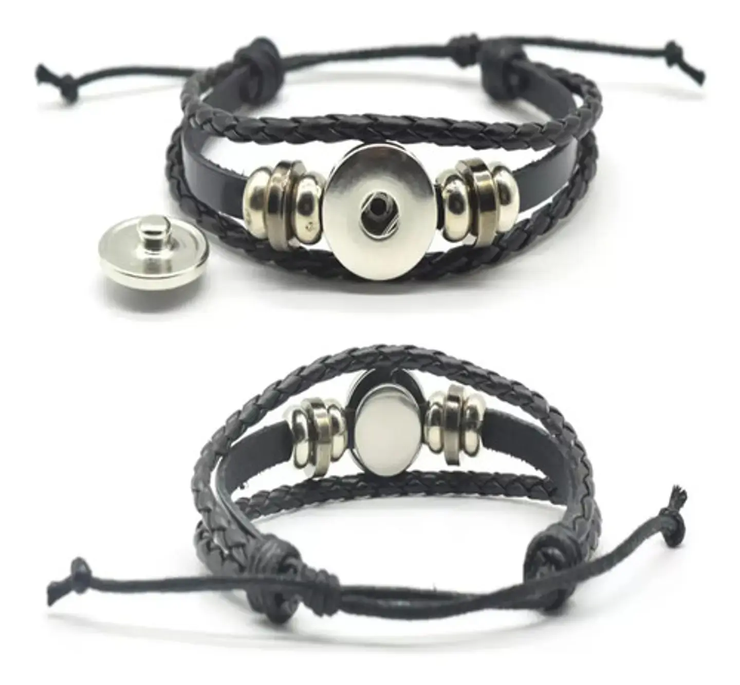 Combo Set De Pulsera Y Collar De Signos Zodiaco Hombre Mujer 77