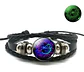 Combo Set De Pulsera Y Collar De Signos Zodiaco Hombre Mujer - Miniatura 82