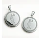 Set 2 Dijes Diosa Themis Justicia Acero Colgantes Color Oro - Miniatura 11