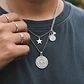 Pack X2 De Acero Para Hombre Mujer Dijes Ojo Que Todo Lo Ve - Miniatura 14