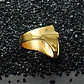 Anillo Hip Hop Para Hombre Con Cruz Y Piedras Cz Color Oro - Miniatura 6