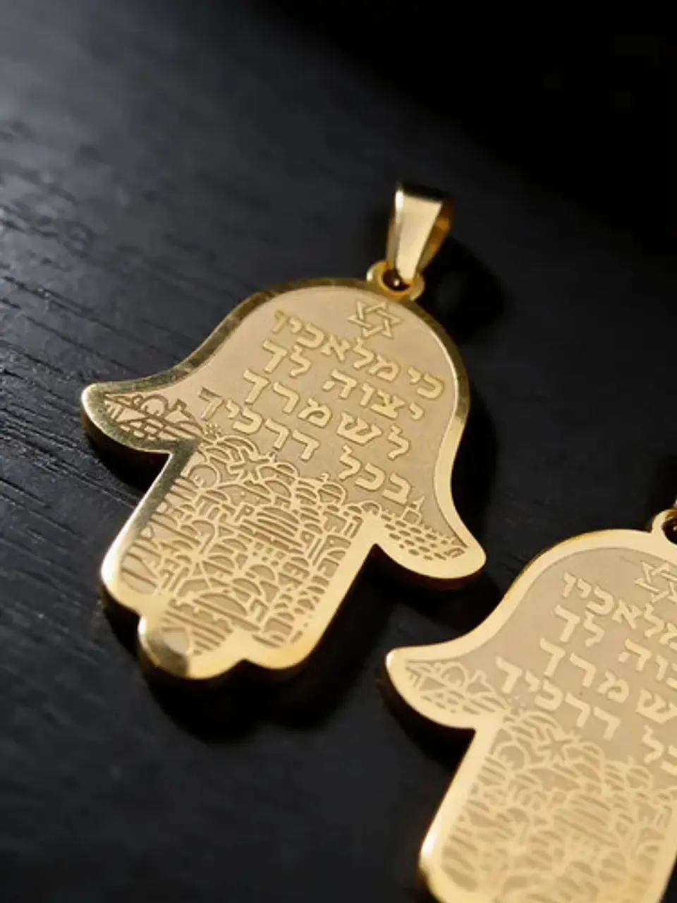 Set 2 Dijes Para Hombre Y Mujer Amuleto Mano De Fátima Hamsa 5