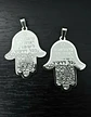 Set 2 Dijes Para Hombre Y Mujer Amuleto Mano De Fátima Hamsa - Miniatura 18