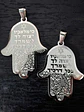 Set 2 Dijes Para Hombre Y Mujer Amuleto Mano De Fátima Hamsa - Miniatura 19