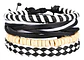 Pulsera Para Hombres Y Mujeres Con Multicapas Manillas Cuero - Miniatura 19