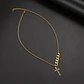 Collar En Acero Para Hombre Y Mujer Dije Cruz Cadena Cubana - Miniatura 7