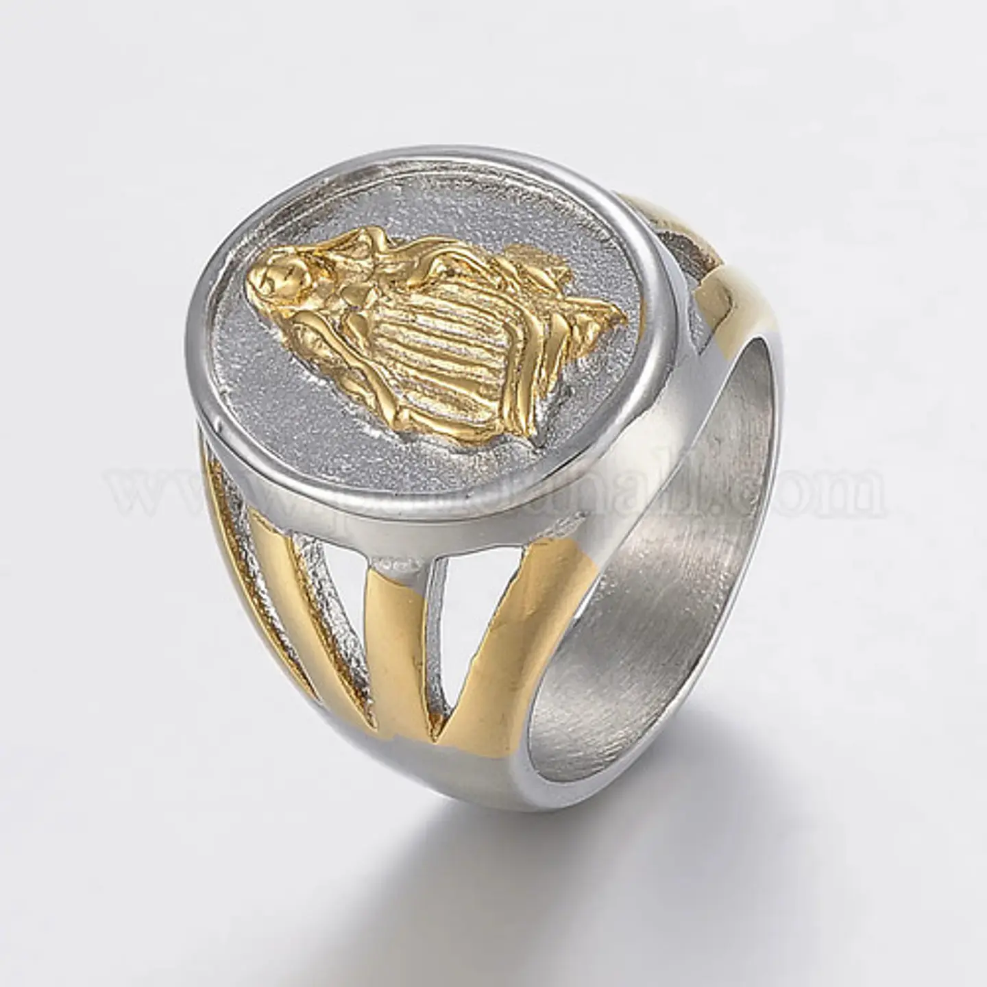 Anillo Para Hombre Mujer Estilo Religioso Virgen Guadalupe 5