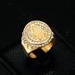 Anillo Virgen María Para Hombre Mujer De Color Oro Y Piedras - Miniatura 3