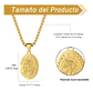 Collar Para Hombres Mujeres Dije Medalla San Miguel Arcángel - Miniatura 2