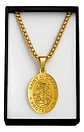 Collar Para Hombres Mujeres Dije Medalla San Miguel Arcángel - Miniatura 3