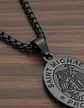 Collar Para Hombres Mujeres Dije Medalla San Miguel Arcángel - Miniatura 15