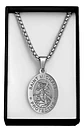 Collar Para Hombres Mujeres Dije Medalla San Miguel Arcángel - Miniatura 17