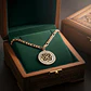 Collar De Acero Para Mujer Dije Con Piedras Nudo Bruja Celta - Miniatura 6