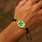 Pulsera Hombre Y Mujer Manilla Trébol Brilla En La Oscuridad - Miniatura 6