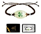 Pulsera Hombre Y Mujer Manilla Trébol Brilla En La Oscuridad - Miniatura 8