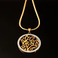 Collar Para Hombres Dije Virgen De Guadalupe Acero Color Oro - Miniatura 3