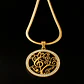 Collar Para Hombres Dije Virgen De Guadalupe Acero Color Oro - Miniatura 7