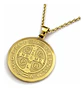Collar Hombres Y Mujeres Dije Sello San Benito Abad Medalla - Miniatura 1