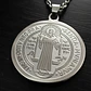 Collar Hombres Y Mujeres Dije Sello San Benito Abad Medalla - Miniatura 16