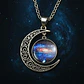 Collar Para Mujeres Con Dije Luna Nebulosa Galaxia Universo - Miniatura 20