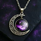 Collar Para Mujeres Con Dije Luna Nebulosa Galaxia Universo - Miniatura 38