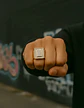 Anillo Hip Hop Para Hombre Piedras Diseño Cuadrado Color Oro - Miniatura 10