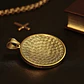 Collar Para Hombres Dije Piedras Cz Cristo Jesús Color Oro - Miniatura 7
