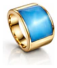 Anillo Para Hombres Mujeres Con Piedra De Ópalo Geométrico - Miniatura 16