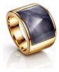 Anillo Para Hombres Mujeres Con Piedra De Ópalo Geométrico - Miniatura 31