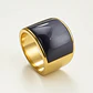 Anillo Para Hombres Mujeres Con Piedra De Ópalo Geométrico - Miniatura 33