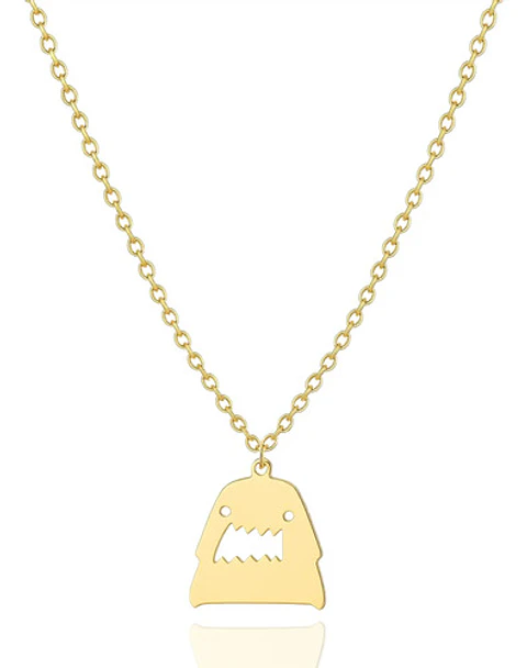 Collar Para Hombres Y Mujeres  Dije Cute Monstruo