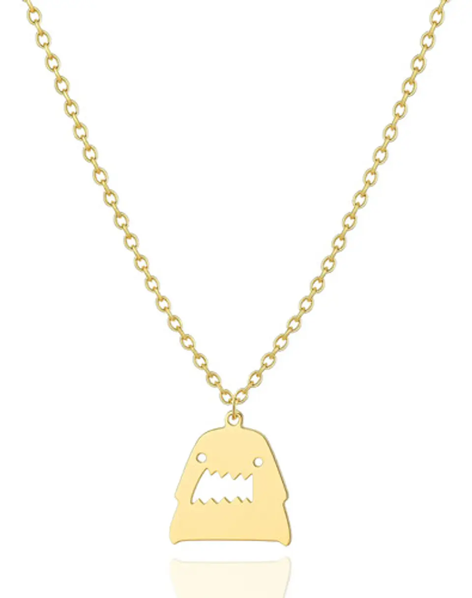 Collar Para Hombres Y Mujeres  Dije Cute Monstruo 1
