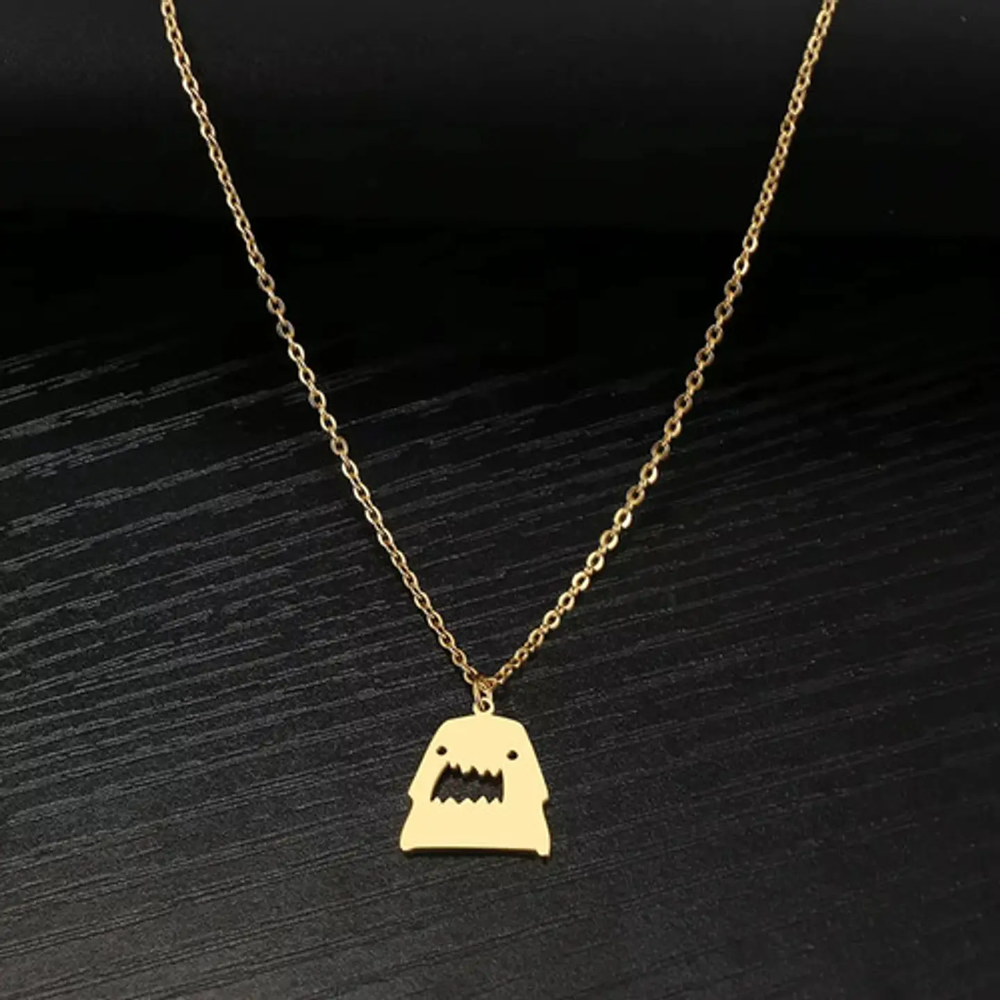 Collar Para Hombres Y Mujeres  Dije Cute Monstruo 6