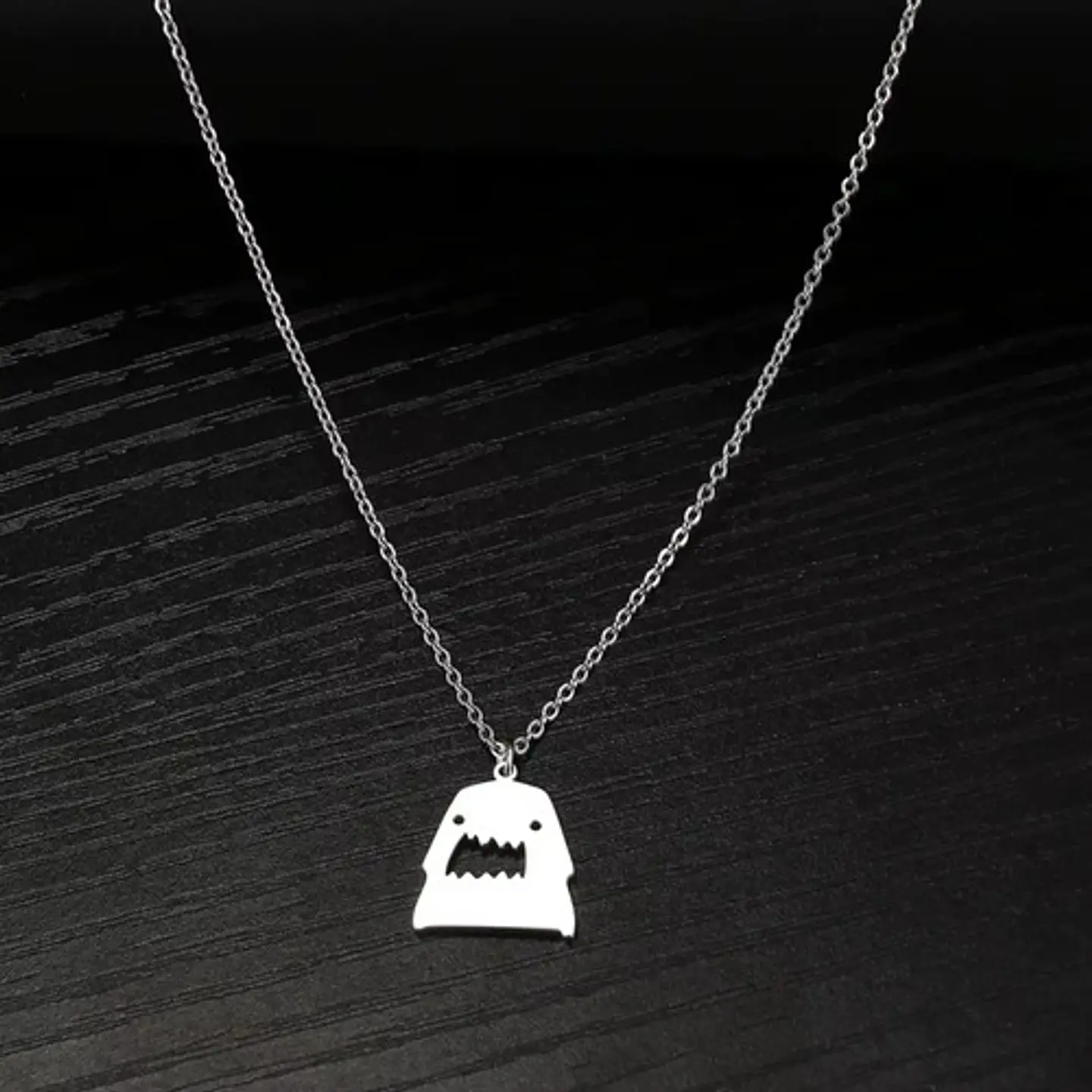 Collar Para Hombres Y Mujeres  Dije Cute Monstruo 9