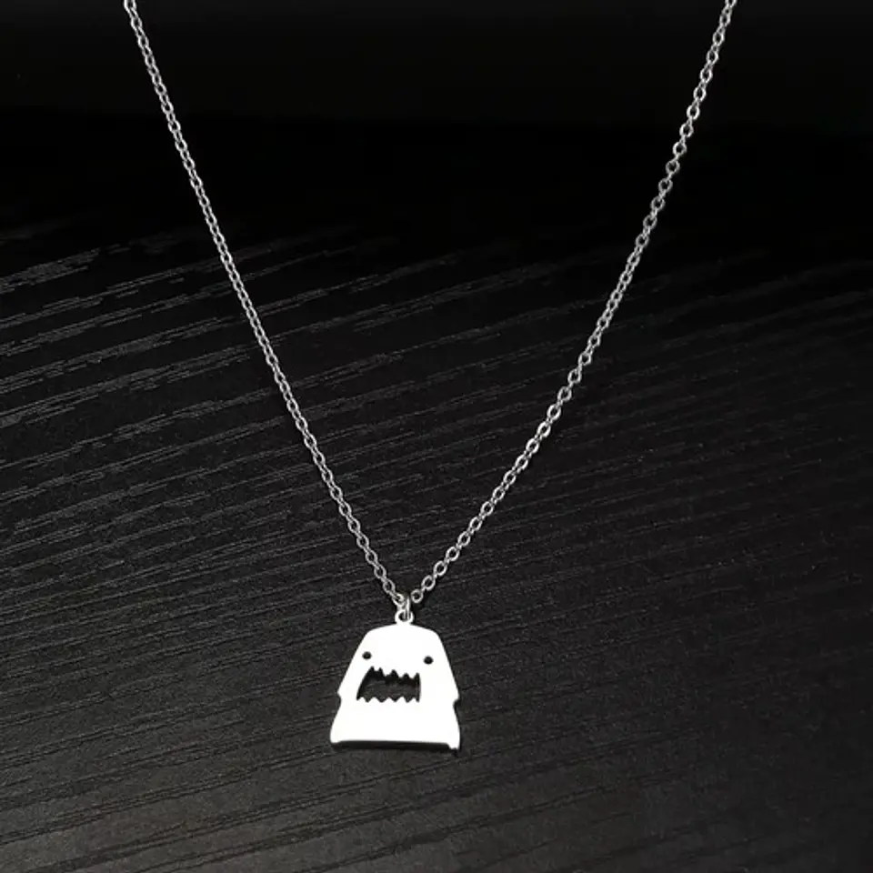 Collar Para Hombres Y Mujeres  Dije Cute Monstruo 9