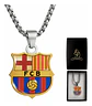 Collar Hombre Mujer Dije Azulgrana Barcelona Afición Fútbol - Miniatura 1