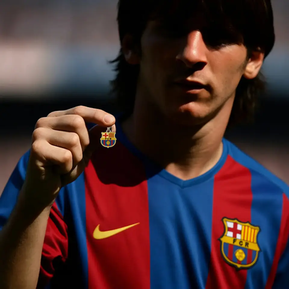 Collar Hombre Mujer Dije Azulgrana Barcelona Afición Fútbol 5