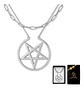 Collar Para Mujer Dije Estrella Pentagrama Acero Color Oro - Miniatura 7