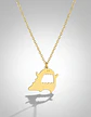 Collar Cute En Acero Para Hombre Y Mujer Dije Cute Monstruo - Miniatura 2
