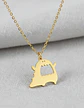 Collar Cute En Acero Para Hombre Y Mujer Dije Cute Monstruo - Miniatura 3