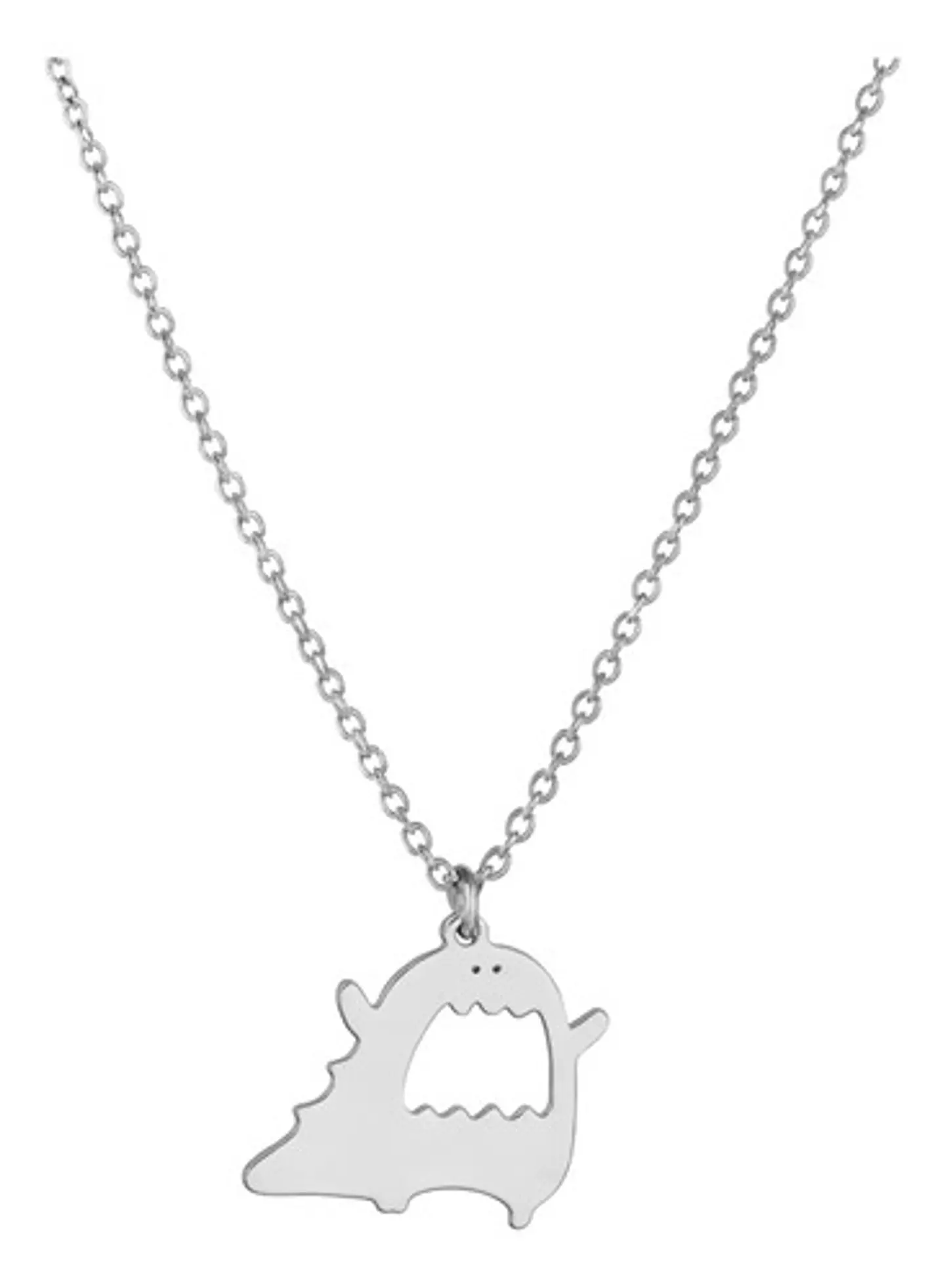 Collar Cute En Acero Para Hombre Y Mujer Dije Cute Monstruo 9