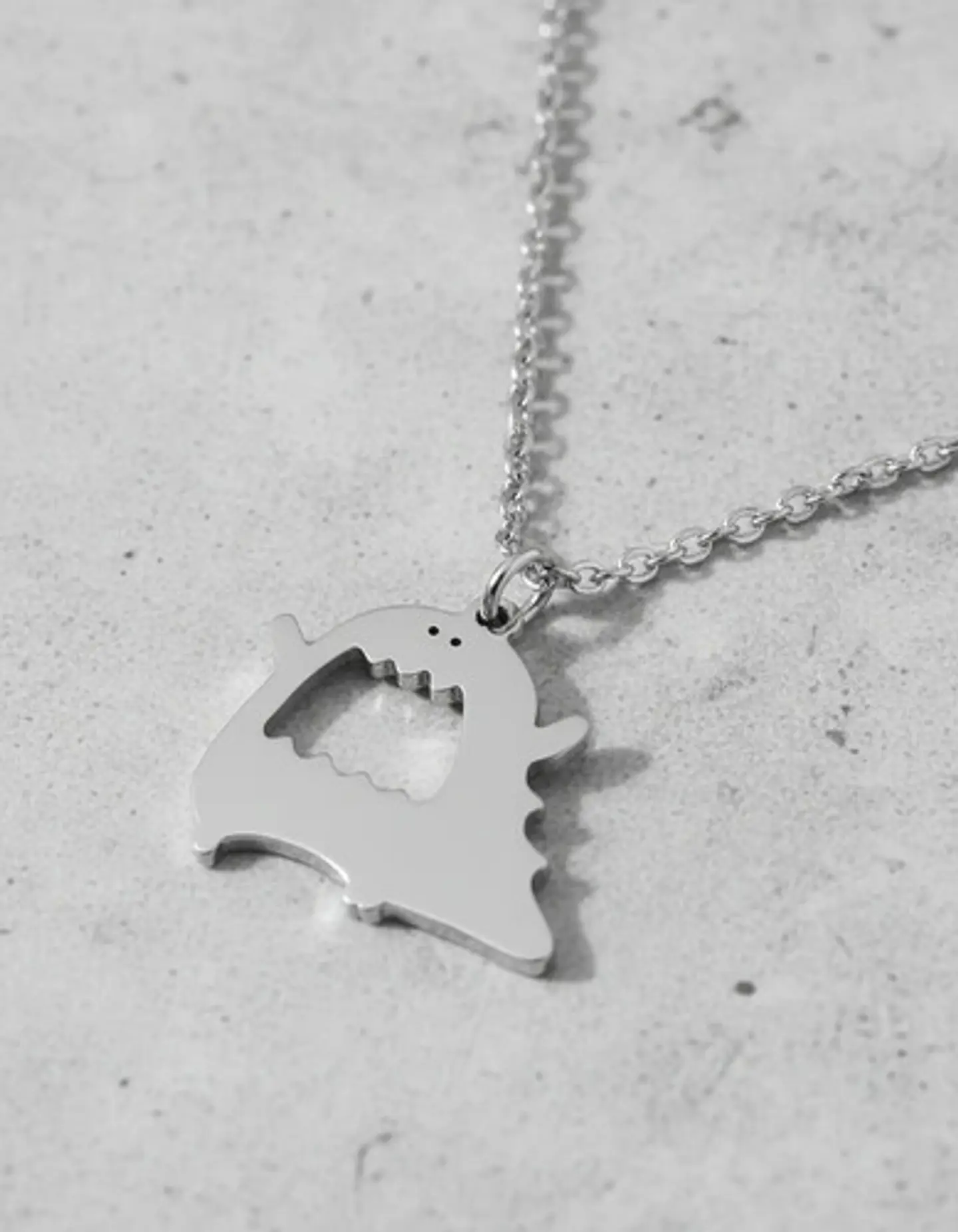 Collar Cute En Acero Para Hombre Y Mujer Dije Cute Monstruo 13